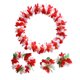 thumbnail image 1 of Juego de guirnaldas hawaianas, juego de pancartas de flores artificiales para fiestas tropicales, accesorio de disfraz de verano kenally HA7020-06B, 1 of 6