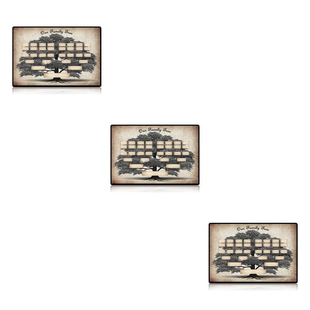 Póster de árbol genealógico Advancent Lienzo 20x16cm