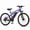 Purple, variant on Qlife Racer 27.5" Electric Bicycle for Adults, Full Suspension 21-Speed Mountain Ebike with 500W Brushless Motor, 48V 10.4AH Removable Battery 55 Miles, Purple