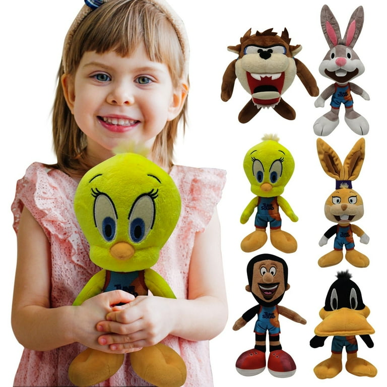 KEVCHE 11.8 Space Jam Stuffed Animal Plushies Toys Space Jam Stuffed Animals Plush Toys Duck Doll Space Jam Plushies for Birthday of Lovers and