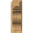 thumbnail image 2 of Ekena Millwork 8"W x 18"D x 22"H Funston Rough Sawn Craftsman Outlooker, Western Red Cedar, 2 of 4