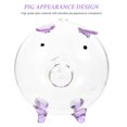 thumbnail image 4 of Decorative Money Box Transparent Coin Storage Box Kids Glass Piggy Bank Desktop Ornament, 4 of 4