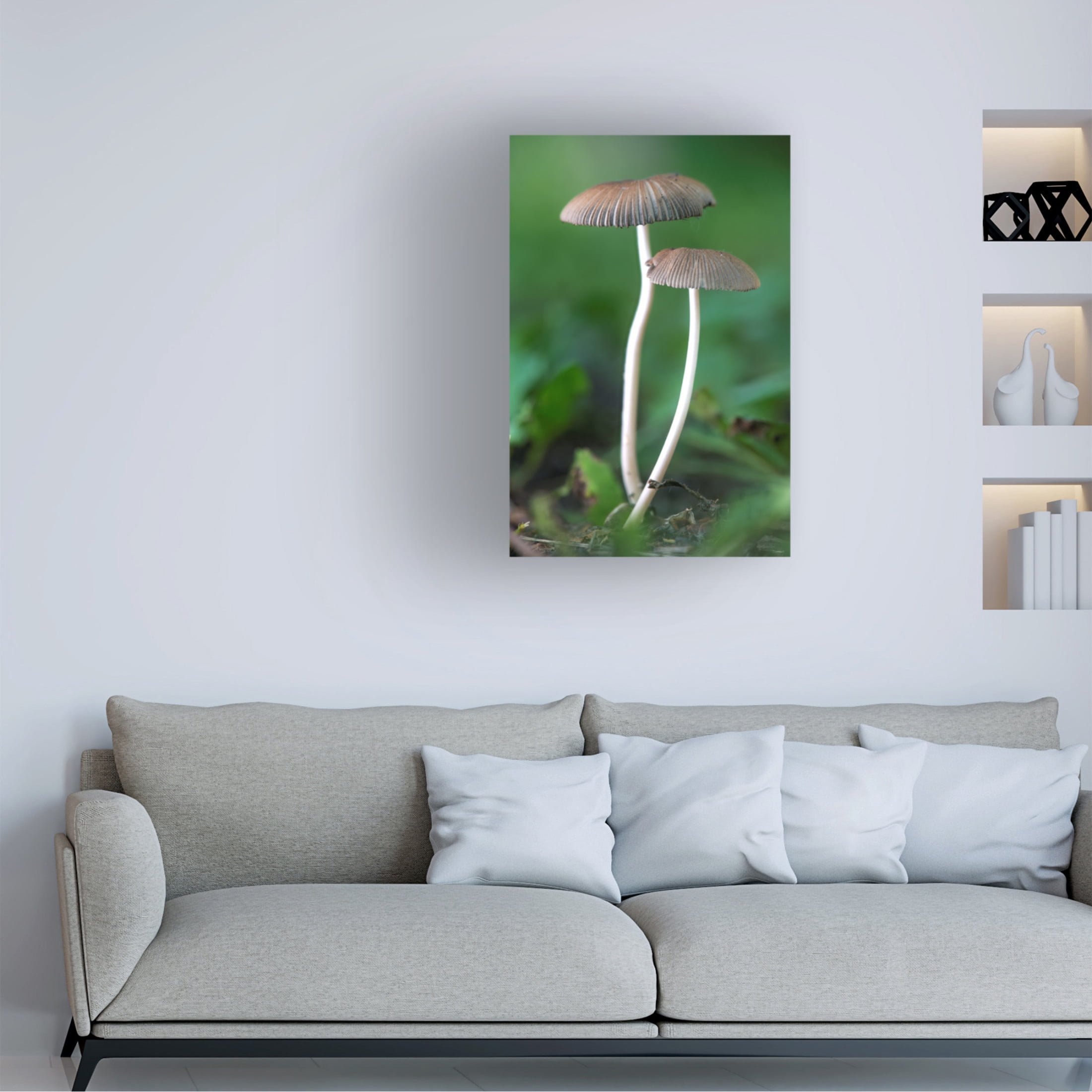 Canvas Wall Art - Gordon Semmens 'Textures 38' Wall Art for Living Room, Bedroom, or Office Décor by Trademark Fine Art - 30 x 47 Inches