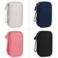 thumbnail image 4 of Mistaha Sac de Rangement Multifonctionnel pour Accessoires Numériques en Bleu Marine - Parfait pour Organiser USB, Écouteurs, Power Bank, Disque Dur, et Plus!, 4 of 6
