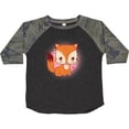 thumbnail image 3 of Inktastic Fox Girl Cute Woodland Animal Girls Toddler T-Shirt, 3 of 5