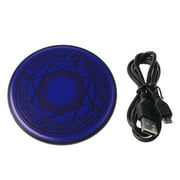 Ultra-Thin 10W Qi Wireless Charging Pad Fast Charger for MAX/X/XS/ /8/8 Plus