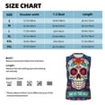 thumbnail image 5 of Lsque Dead Day Party Print Men's Cotton Blend Sleeveless Muscle Shirts (S-3XL)- Moisture Wicking, Odor Protection, UPF 30+,X-Large, 5 of 8