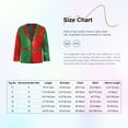 thumbnail image 5 of TiaoBug Kids Christmas Sparkly Sequins Jacket One Button Formal Tuxedo Suit Jazz Disco Dance Outerwear Green 10, 5 of 5
