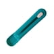 thumbnail image 3 of Cuchara para tiras para gatos, botón pulsador, ranura portátil, alimentador ergonómico para gatos, cuchara exprimidora para mascotas, color azul, 3 of 13