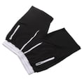 thumbnail image 3 of Pantalones cortos deportivos Nikou para hombre con cordón en la cintura color negro talla L, 3 of 15