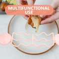 thumbnail image 2 of Soporte de plástico para tacos con 4 ranuras para servir wraps de pollo, burritos y tacos, ideal para fiestas mexicanas, festivales y suministros para fiestas, 2 of 8