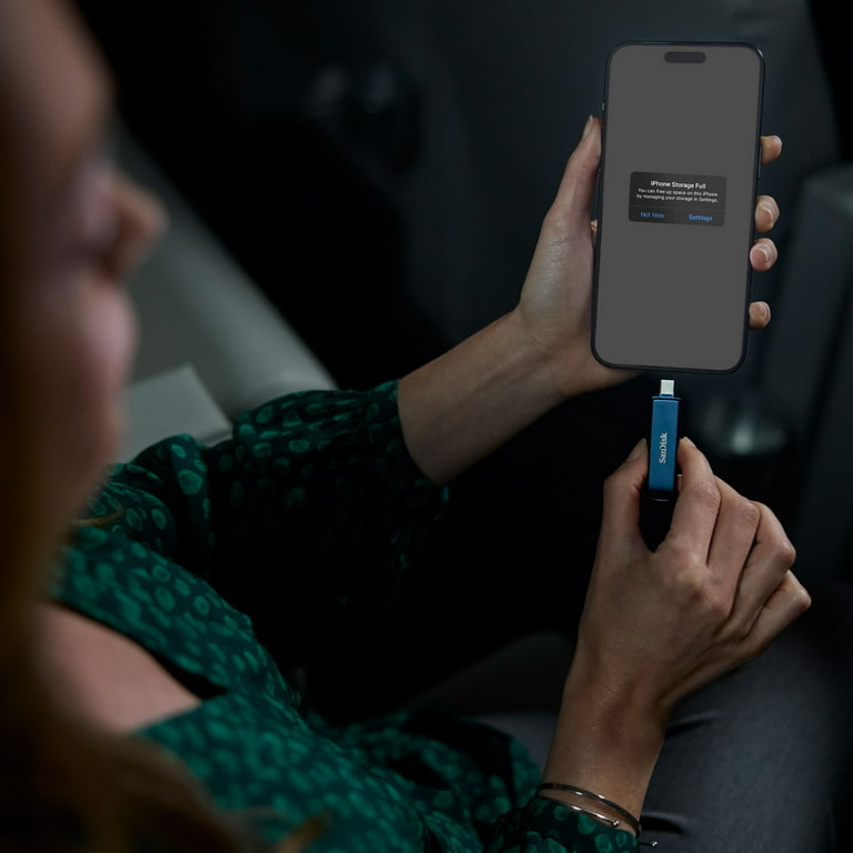 SanDisk® Phone Drive 256GB USB Flash Drive for iPhone**, Lightning