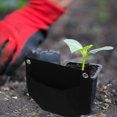 thumbnail image 6 of YEAHIBABY 3Pcs Black Fabric Hanging Garden Planters Non Woven Planting Bags Suitable for Indoor Outdoor Use, 6 of 6