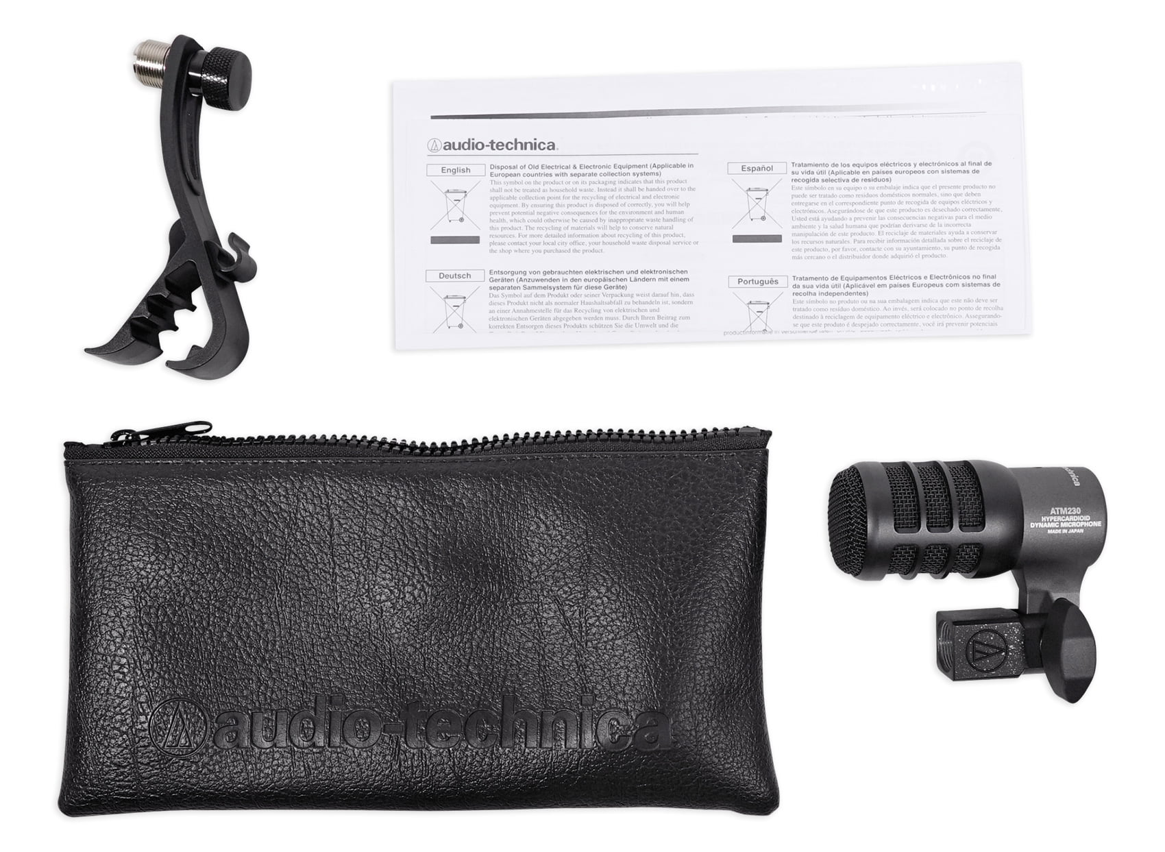 Hypercardioid Dynamic Instrument Microphone