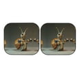 thumbnail image 7 of Windshield Sun Shade, Surreal Weightlifting Snail Foldable Car Sun Shade Windshield for Front, 2 Pieces, 7 of 7