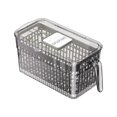 thumbnail image 3 of Refrigerator Storage Box With Handle Timer Crispers Kitchen Vegetable Dumpling Organizer Frozenss Special Eggs Storage Deals Of The Day Clearance, 3 of 9