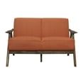 thumbnail image 1 of Lexicon 1138RN-2 Damala Collection Canapé Rétro Inspiré, Orange, 1 of 3