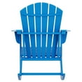 thumbnail image 7 of Afuera Living Modern Outdoor Poly Plastic Adirondack Rocking Chair, 7 of 7