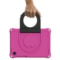 thumbnail image 5 of Dteck Case for Samsung Galaxy Tab A7 Lite 8.7 2021 (SM-T220/T225), Lightweight Convertible Handle Ring Stand Kids Friendly EVA Protective Cover for Galaxy Tab A7 Lite 8.7 2021,Rose, 5 of 6