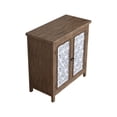 thumbnail image 6 of Homy Casa Rustic Accent Cabinet with Drawer, Carved Wood Storage Cabinet for Entryway Living Room, 6 of 8