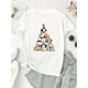 thumbnail image 2 of Camiseta De Verano MujerWomen's Festive Puppy Christmas Tree Graphic T-Shirt - Casual Round Neck Short Sleeve, Comfortable Polyester Blend, Holiday-Themed Summer Top, Dog Christmas ClothesFather's D, 2 of 6