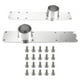 thumbnail image 2 of Colector De Admisión Múltiple De Admisión De Aluminio Colector De Admisión De Aleación De Aluminio Con Pernos F81Z-9E434-DA Ajuste Para Ford F250 F350 F450 F550 7.3L ANGGREK GA1618, 2 of 8