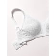 thumbnail image 7 of Wingslove Women's Plus Size Full Coverage Minimizer Bra Wirefree Non Padded for Everyday Comfort, White 40DDD, 7 of 7
