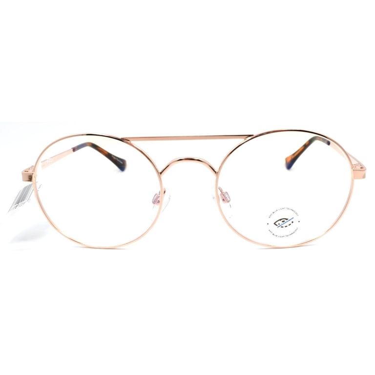 Prive Revaux The Jane Rose Gold Unisex Gold Frame Eyeglasses  display picture 1