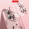 thumbnail image 2 of Dteck Case for iPhone 14 Pro Max 6.7 inch 2022, Compatible with MagSafe, Slim Plating Transparent PC Cover Magnetic Rugged Case for iPhone 14 Pro Max,Rosegold, 2 of 4
