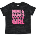 thumbnail image 3 of Inktastic Mimi and Papa Girl Grandchild Valentine Girls Toddler T-Shirt, 3 of 5
