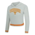 thumbnail image 2 of Women's Concepts Sport Gray/Tennessee Orange Tennessee Volunteers Whitley Long Sleeve Hoodie Top & Shorts Set, 2 of 5