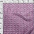 thumbnail image 3 of oneOone Viscose Chiffon Purple Fabric Kids Dress Material Fabric Print Fabric By The Yard 42 Inch Wide, 3 of 5