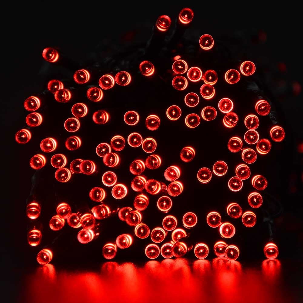 Solar Christmas Lights 72ft 22m 200 LED 8 Modes Solar Fairy String
