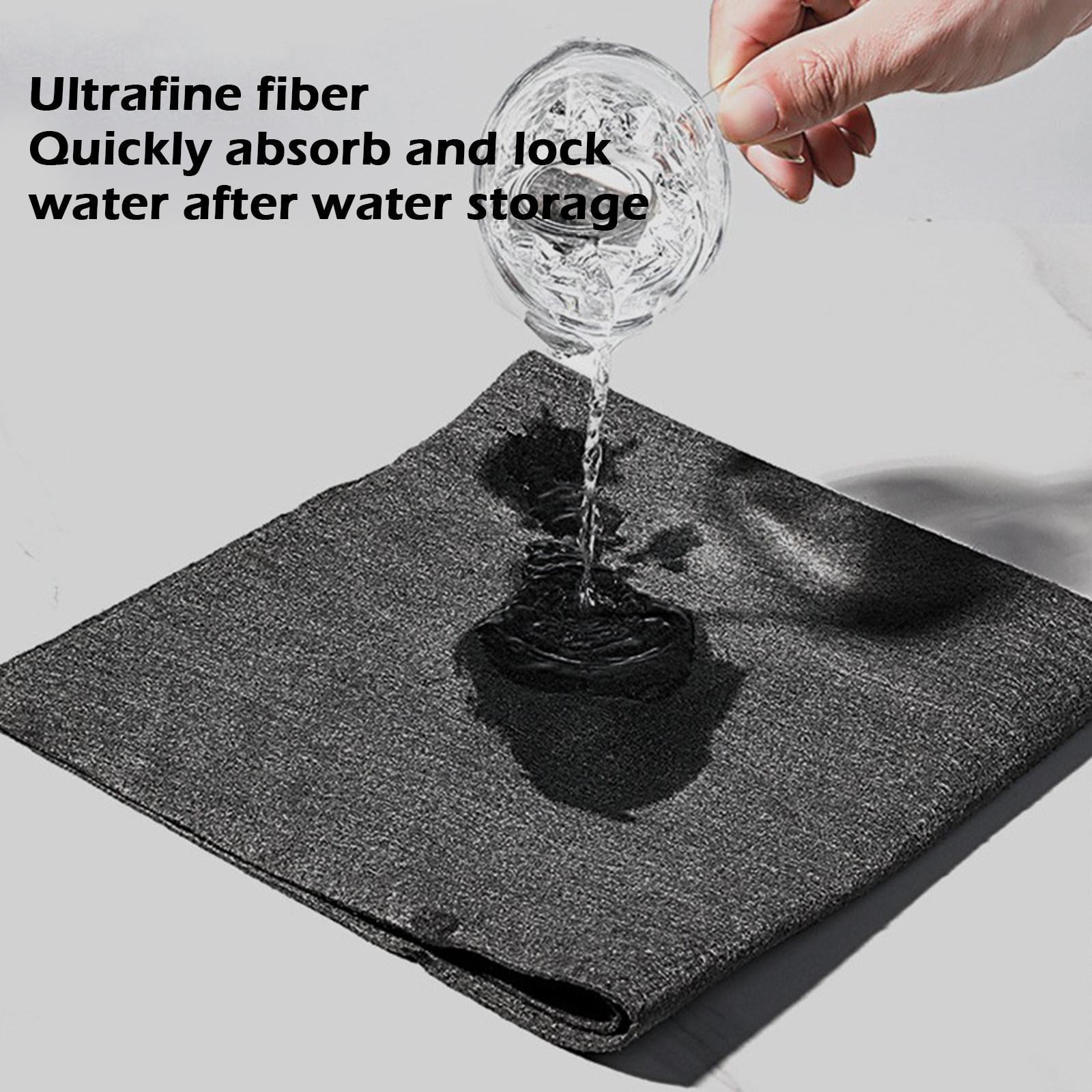 2pcs 20cm*25cm Multipurpose Magic Cleaning Cloth, Thickened Kitchen Glass &  Mirror Cleaning Towel, Household Cleaning Tool