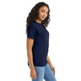 thumbnail image 6 of Hanes Essentials Unisex Cotton T-Shirt Navy XL, 6 of 8