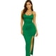 thumbnail image 1 of Vestido elegante sensual Verde botella Unitalla, 1 of 3