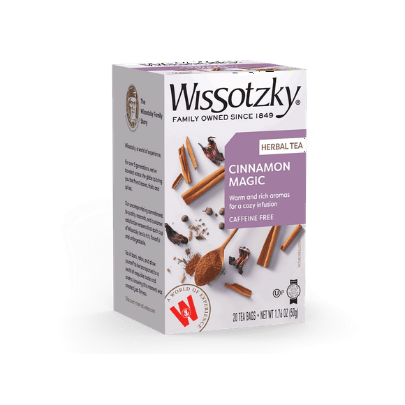Wissotzky, Herbal Tea, Cinnamon Flavored 20pk