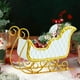 thumbnail image 1 of Decoraciones navideñas, adornos navideños, regalos navideños, trineo navideño, decoraciones metálicas, pequeño recipiente para dulces, centro de escritorio, repisa de chimenea, adornos de hierro para, 1 of 6