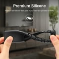 thumbnail image 6 of Fintie Protective Case for Samsung Smart Solar Cell Remote Control 2023 2022 BN59-01388A BN59-01385 BN59-01386 BN59-01391, Light Weight Kids-Friendly Anti Slip Shockproof Silicone Cover, Black, 6 of 9