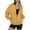 Yellow 01, variant on Yievot oversized Hoodie Sweatshirts for Women Casual Full Zip Long Sleeve Sport Jacket with Pockets Relaxed Fit Fall Winter Jackets for Women