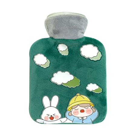 

Dyfzdhu Hot Water Bottle Refillable Hot Water Bottle Portable Hot Water Bottle Small Explosion-Proof Hot Water Bottle( 300ml)