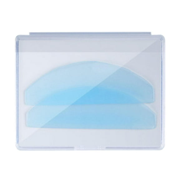 Tachiuwa Silicone Eye Pads Soft Eyelash Lift Pads for Eyelash Tinting Eyelash Perming Blue