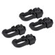 thumbnail image 5 of 4 piezas l riel de doble perno amarre de acero al carbono l riel de riel de doble perno para camión cama remolque control de carga pickup rv atv l riel de doble perno, 5 of 7