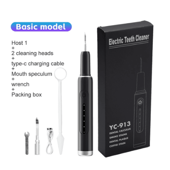 Plaque Remover for Teeth, Teeth Plaque Remover Tool, Teeth Cleaning Kit with 5 Modes