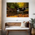 thumbnail image 3 of Elephant Stock Smoky Mountains Waterfalls Wall Art - Horizontal Canvas Wall Art - Living Room Wall Decor - Nature Canvas - Orange And Brown Decor - 51" x 34", 3 of 8
