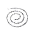 thumbnail image 4 of White Gold Chain - Womens Italian Byzantine Chain 10K/14K Gold, 4 of 7