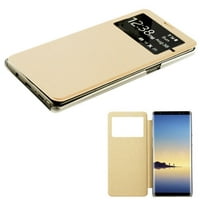 For Samsung Galaxy Note 8 Premium Side Flip Protector Case Cover + Screen Guard