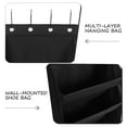 thumbnail image 3 of unbranded Organizador De Puerta Para Zapatos Negro Con Colgante Y Bolsillos Para Almacenamiento, 3 of 7