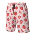 thumbnail image 5 of Naloa Strawberry Men's Beach Shorts, Surfing shorts, Swim trunks, Quick Dry Swim Trunks for Surfing Beach Fun - 3X-Large, 5 of 9