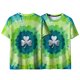 thumbnail image 5 of Xuyuer Women's Saint Patrick's Day Printed Round Neck Solid Color Short Sleeve Casual Loose Top, 5 of 8